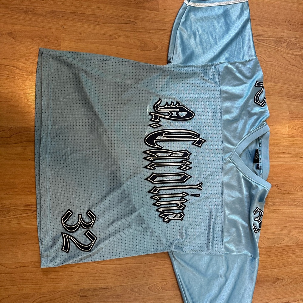 Carolina Blue Jersey with Black Accents